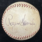 Rogers Hornsby Single Signed Official Warren Giles NL Baseball JSA LOA