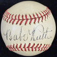 Babe Ruth Single Signed OAL Reach Harridge WW2 Baseball JSA PSA/DNA LOA