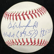 Dave Winfield 1st Ballot HOF 2001 Signed Baseball JSA Witness 