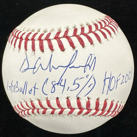 Dave Winfield 1st Ballot HOF 2001 Signed Baseball JSA Witness 