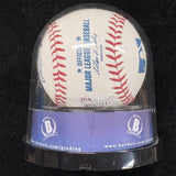 Lou Brock 62 Polo Ground HR - 1/4 Signed Baseball Encapsulated BAS JSA Witness 