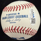 Dustin Pedroia 08 AL MVP Signed Baseball JSA