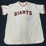 Gaylord Perry HOF 91 Signed Authentic Giants Mitchell Ness Jersey Beckett