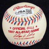 Jeff Bagwell Signed 1997 All Star Game ASG Logo Baseball JSA