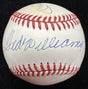 Ted Williams Mickey Mantle Joe DiMaggio Signed Baseball PSA Beckett LOA