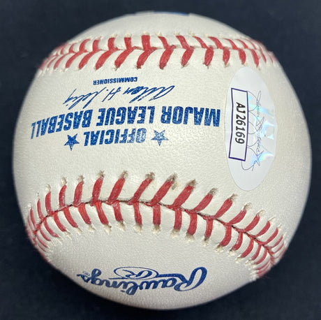Manny Machado Minor League Signature Signed Baseball JSA