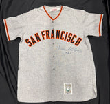 Willie McCovey 521 Signed Authentic Giants M&N Jersey JSA 