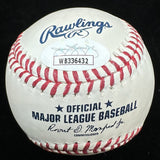 Alex Rodriguez Signed 3,000 Hit Logo Baseball JSA Witness Holo Only
