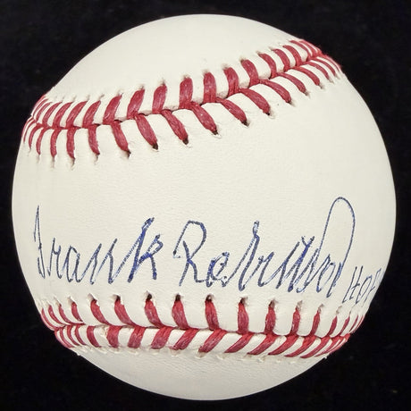 Frank Robinson HOF 82 Signed Baseball JSA Witness Holo Only