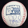 Albert Pujols 700th HR 9/23/22 Signed 700 Home Run Logo Baseball Beckett Witness