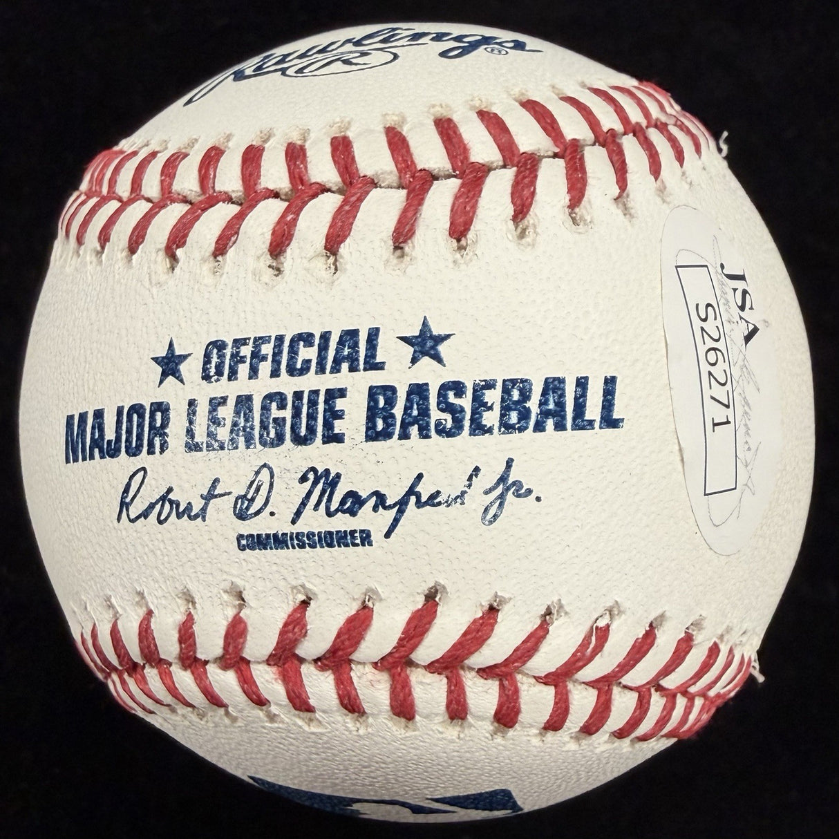 Frank Robinson 2943 Hits 586 HR Signed Baseball JSA