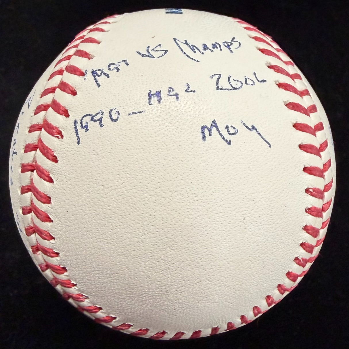 Jim Leyland Full Name HOF 24 Signed Stat Baseball Beckett Witness Holo PSA