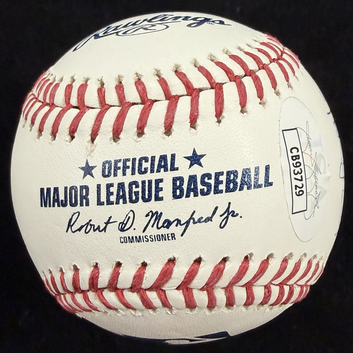 George Brett HOF 99 Signed 9 Inscription Stat Baseball JSA