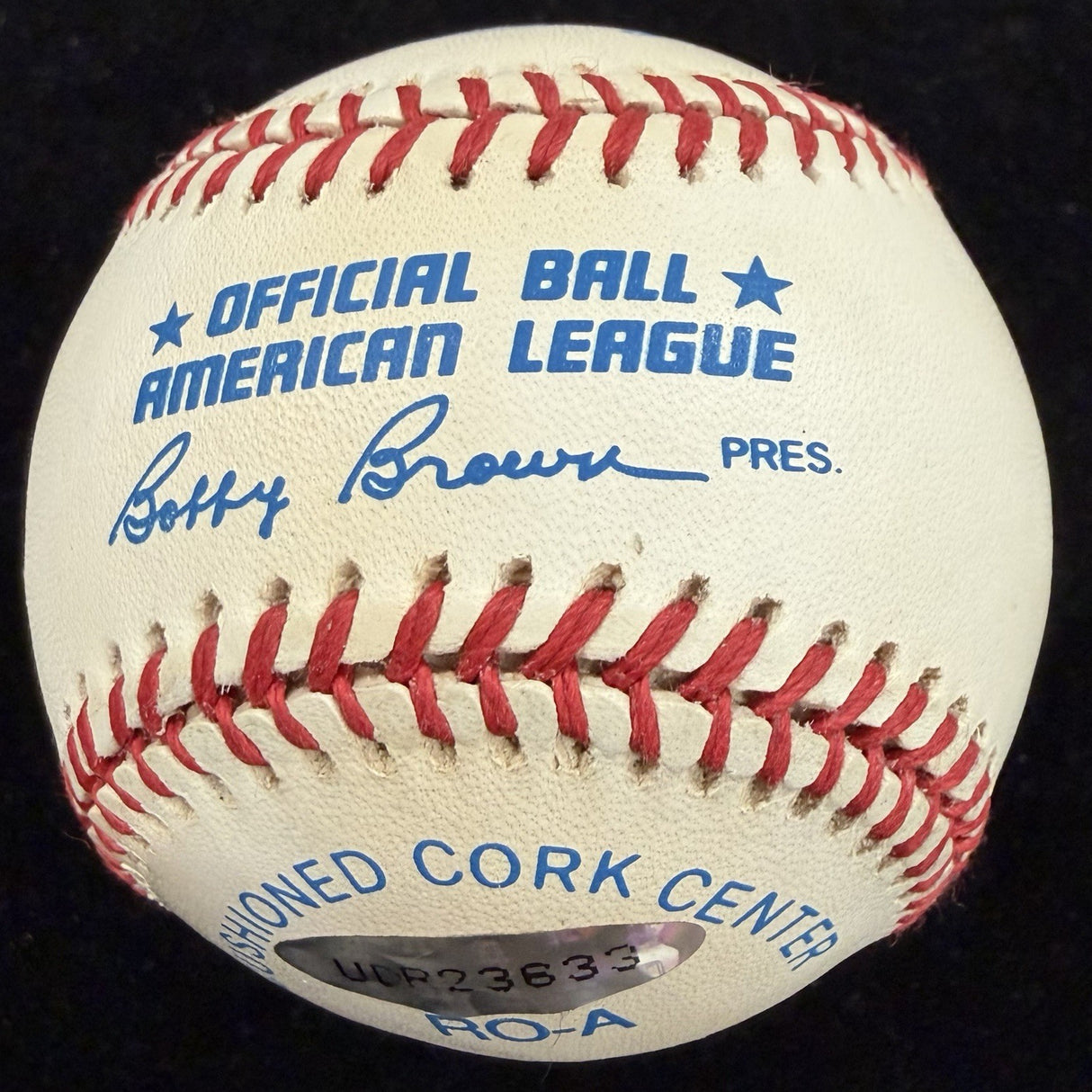 Ted Williams Signed Baseball Upper Deck Complete Box Bag Cert Card