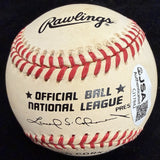 Bob Forsch 2 No Hitter Signed Baseball JSA
