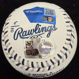 Julio Rodriguez 2022 AL ROY Stat Signed Mariners Team Stitch Logo Baseball MLB F