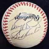 Barry & Bobby Bonds Dual Signed ONL Feeney Baseball JSA