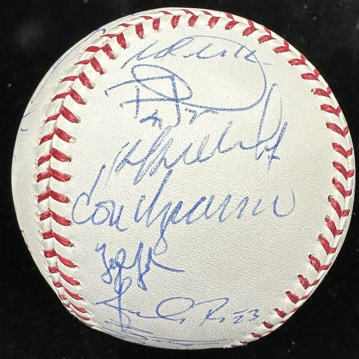 2006 St. Louis Cardinals World Series Teams Signed Baseball PSA/DNA LOA 23/25