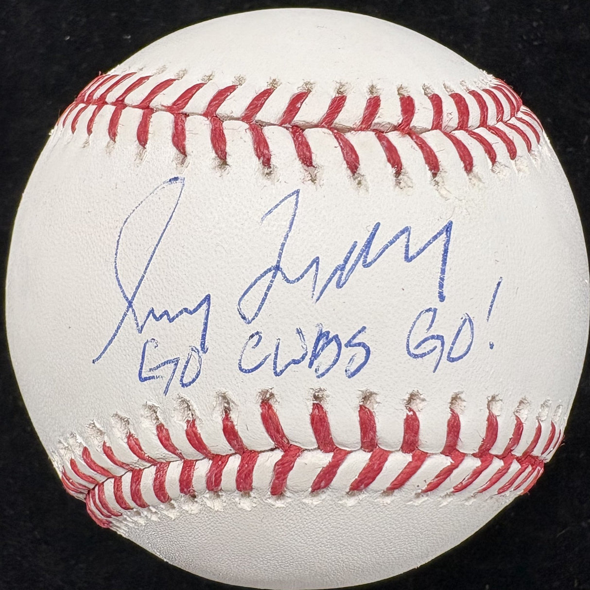 Greg Maddux Go Cubs Go! Signed Baseball Tristar