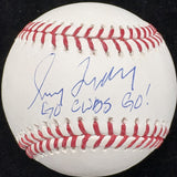 Greg Maddux Go Cubs Go! Signed Baseball Tristar