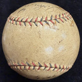 Babe Ruth Jimmie Foxx 1934 Tour Of Japan Signed Baseball PSA/DNA LOA
