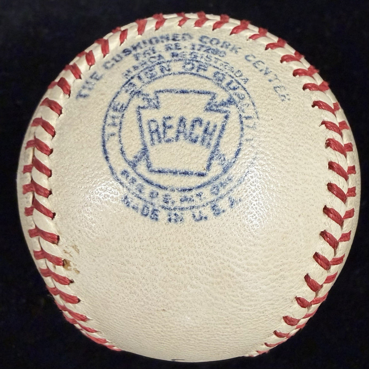 Babe Ruth Single Signed OAL Reach Harridge WW2 Baseball JSA PSA/DNA LOA