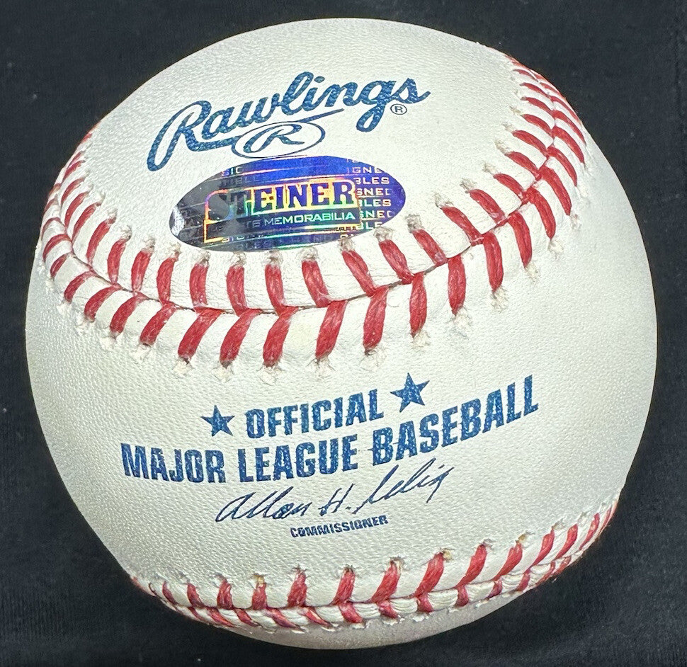 Gaylord Perry Cy Young AL 72 NL 78 Signed Baseball MLB Holo Steiner 