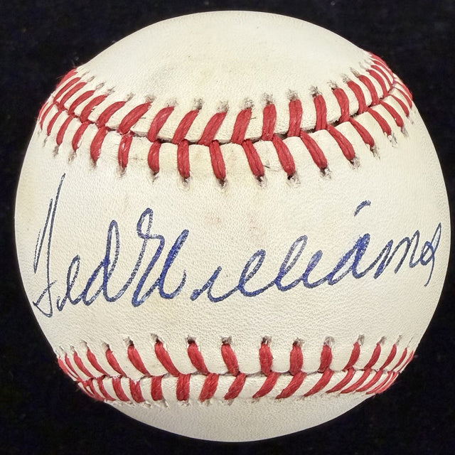 Ted Williams Signed Baseball JSA LOA