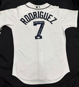 Ivan “Pudge” Rodriguez HOF 2017 Signed Authentic Majestic Tigers Jersey Beckett