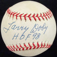 Larry Doby HOF 98 Signed Baseball JSA