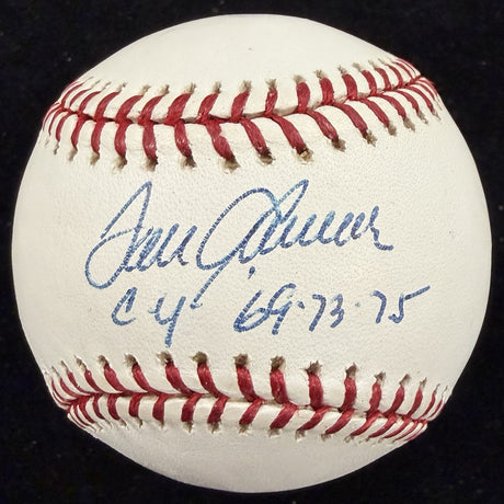 Tom Seaver 69, 73, 75 CY Signed Baseball MLB Holo