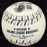 Dave Winfield Signed Yankees Team Stitch Logo Baseball JSA