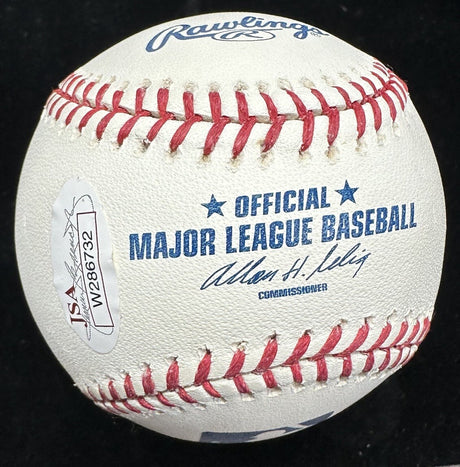 Rollie Fingers 81 AL CY MVP Signed Baseball JSA