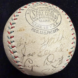 Babe Ruth Lou Gehrig 1933 New York Yankees Team Signed Baseball PSA JSA Beckett