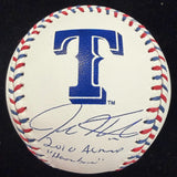 Josh Hamilton 10 AL MVP Hambone Signed Texas Rangers Team Stitch Logo Baseball