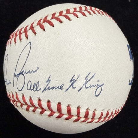 Nolan Ryan All Time K King Signed Baseball Beckett BAS