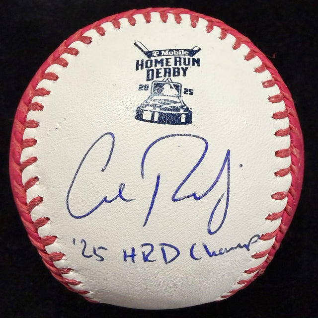 Cal Raleigh 25 HRD Champ Signed 2025 Home Run Derby Logo Baseball MLB Holo Fan