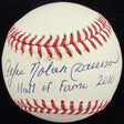 Andre Nolan Dawson Hall of Fame 2010 Signed Baseball Beckett Witness Holo