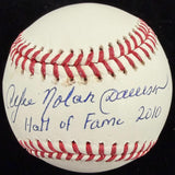 Andre Nolan Dawson Hall of Fame 2010 Signed Baseball Beckett Witness Holo