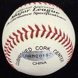 Michael Jordan Signed Baseball Upper Deck Hologram UDA Holo