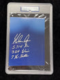 Nolan Ryan 5,714 K’s 324 Wins 7 No Hitters Signed Cut PSA/DNA Encapsulated