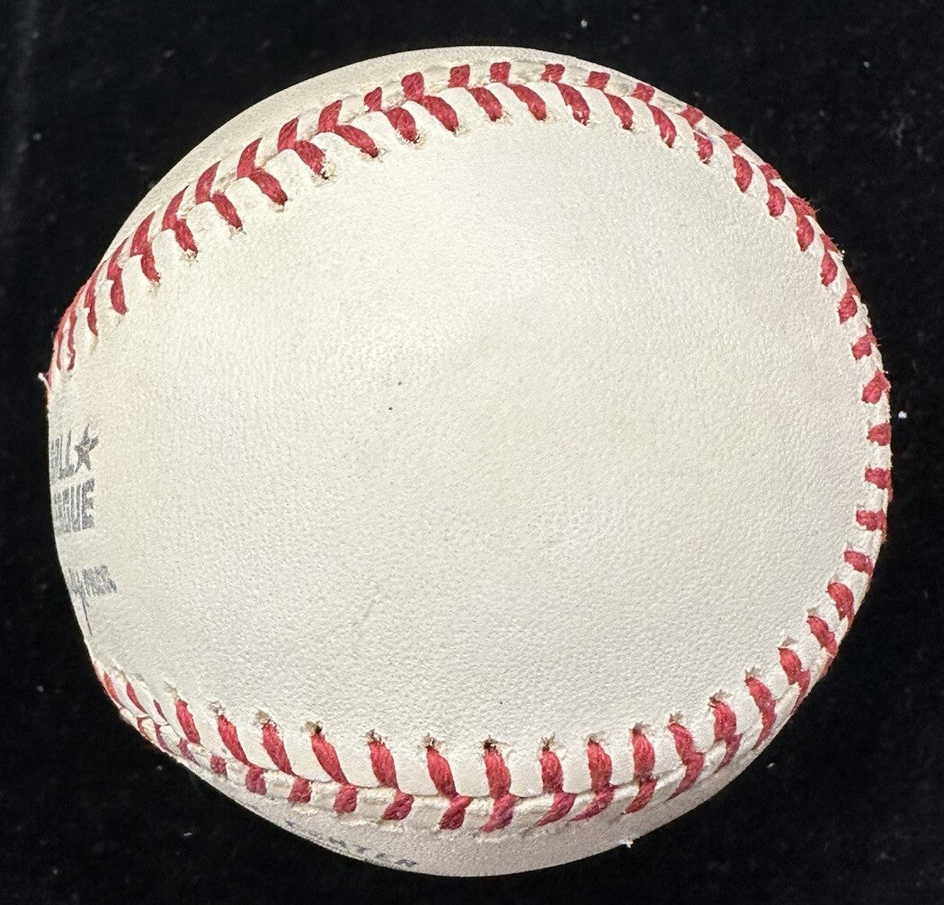 Hank Greenberg Signed Official National League Warren Giles Baseball JSA LOA 