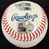 Joe Mauer HOF 2024 Signed HOF Logo Baseball MLB Holo Fanatics Holo
