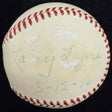 Larry Lajoie Single Signed OAL Harridge Baseball PSA/DNA LOA Graded 4.5