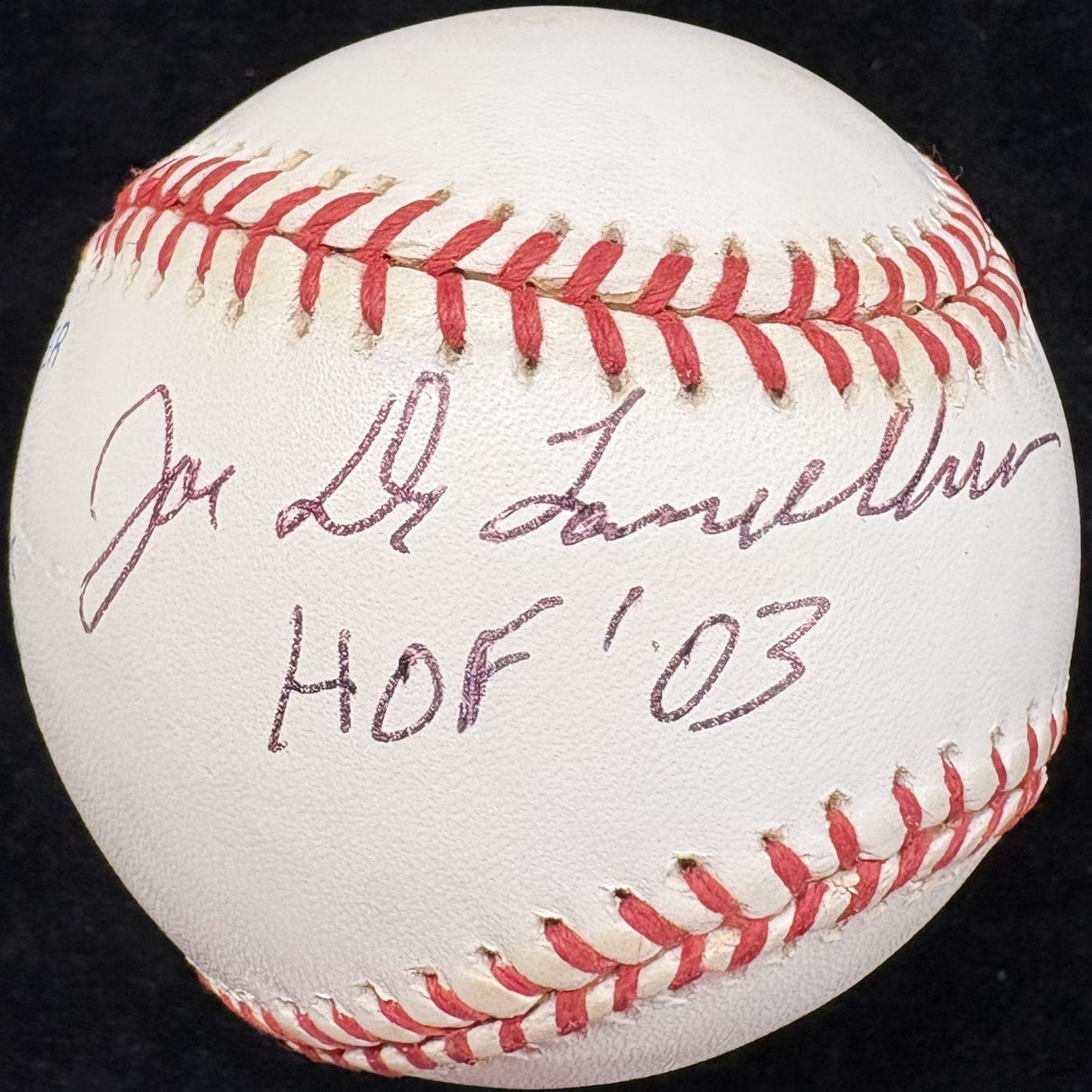 Elvin Bethea & Joe Delamielluere Dual-Signed Baseball JSA