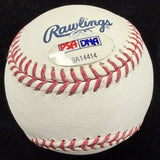 Don Sutton HOF 98 324 Wins 3574 K’s Signed HOF Logo Baseball PSA/DNA
