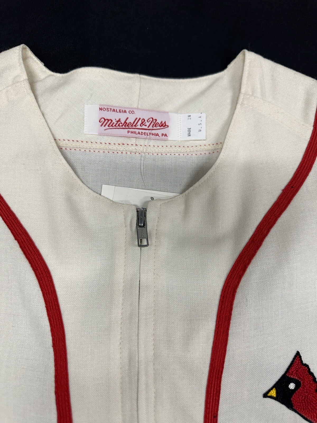 Stan Musial MVP 43 46 48 Signed Authentic Cardinals Mitchell Ness Jersey JSA LOA