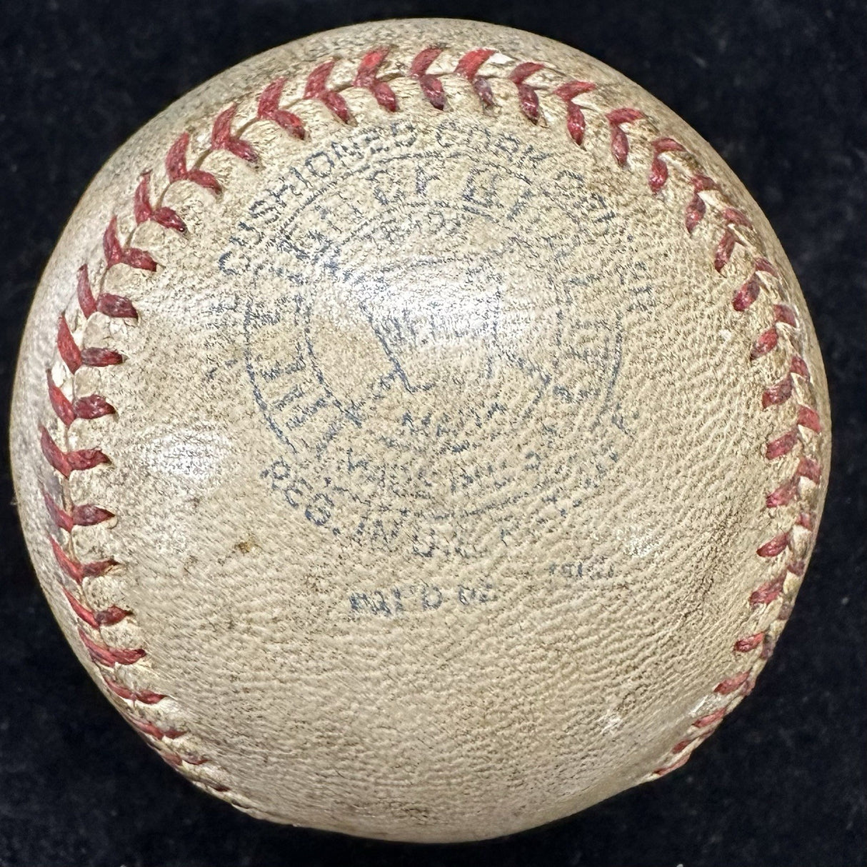 Lou Gehrig Single Signed OAL William Harridge Baseball JSA PSA Beckett LOA