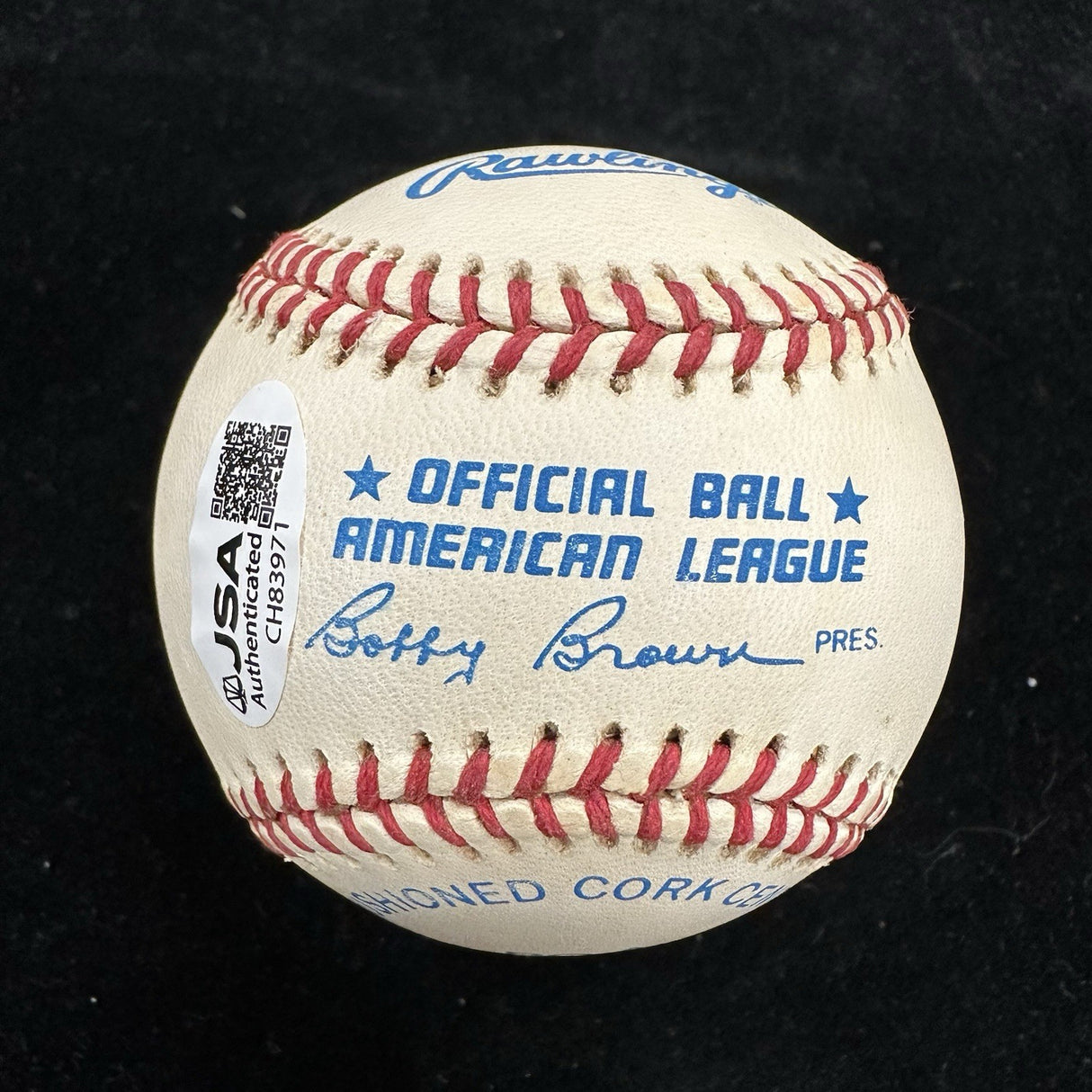 Nolan Ryan Signed Baseball JSA