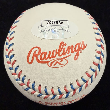 Robinson Cano MVP Signed 2017 All Star Game Logo Baseball JSA